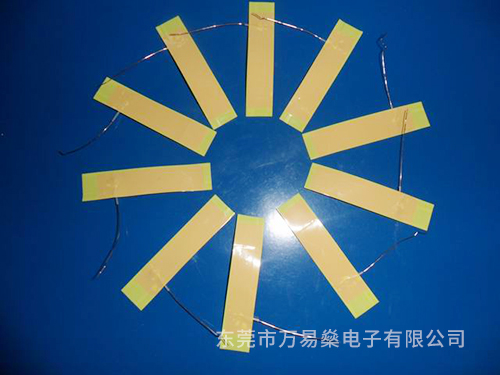 铜箔焊引线穿套管全封...