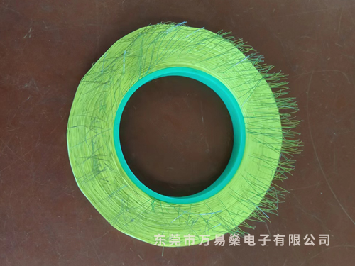 屏蔽铜箔焊引线收卷