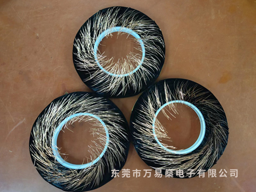 屏蔽铜箔焊引线收卷