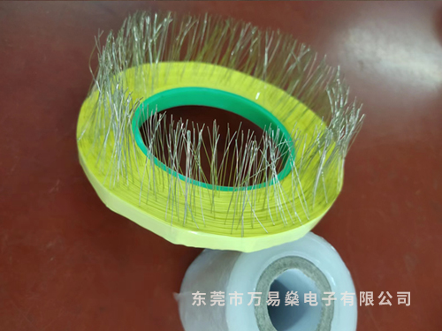 屏蔽铜箔焊引线收卷